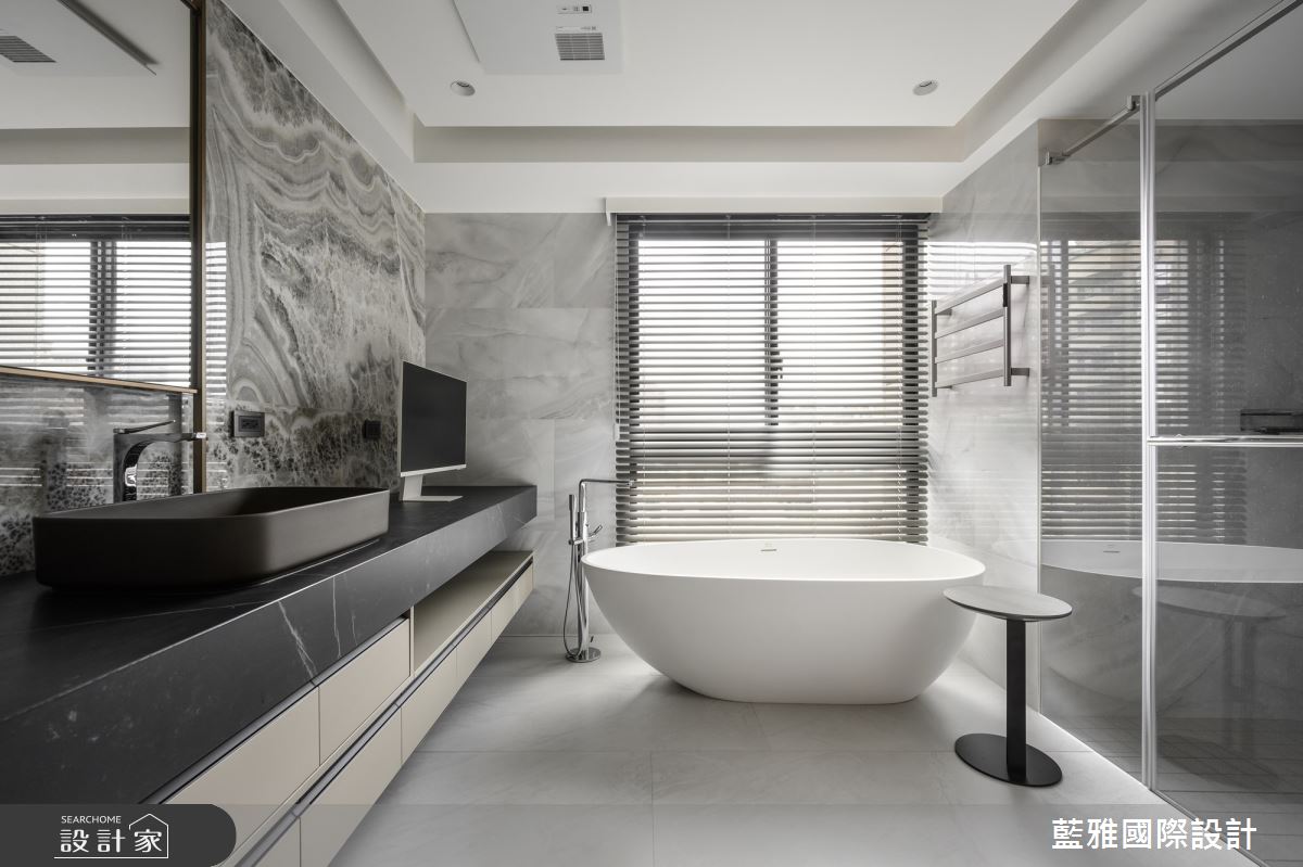 120坪毛胚屋＿混搭風浴室案例圖片＿藍雅國際設計＿藍雅_幾何樂章之20