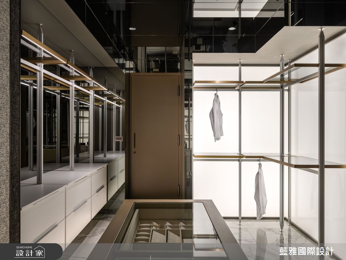 120坪毛胚屋＿混搭風更衣間案例圖片＿藍雅國際設計＿藍雅_幾何樂章之17