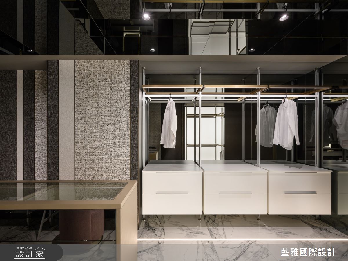 120坪毛胚屋＿混搭風更衣間案例圖片＿藍雅國際設計＿藍雅_幾何樂章之16