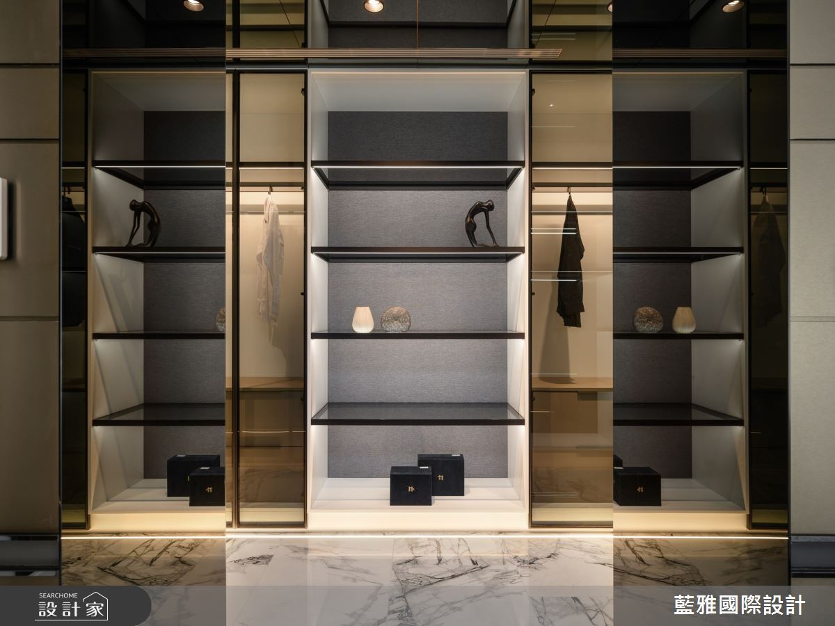 120坪毛胚屋＿混搭風更衣間案例圖片＿藍雅國際設計＿藍雅_幾何樂章之19