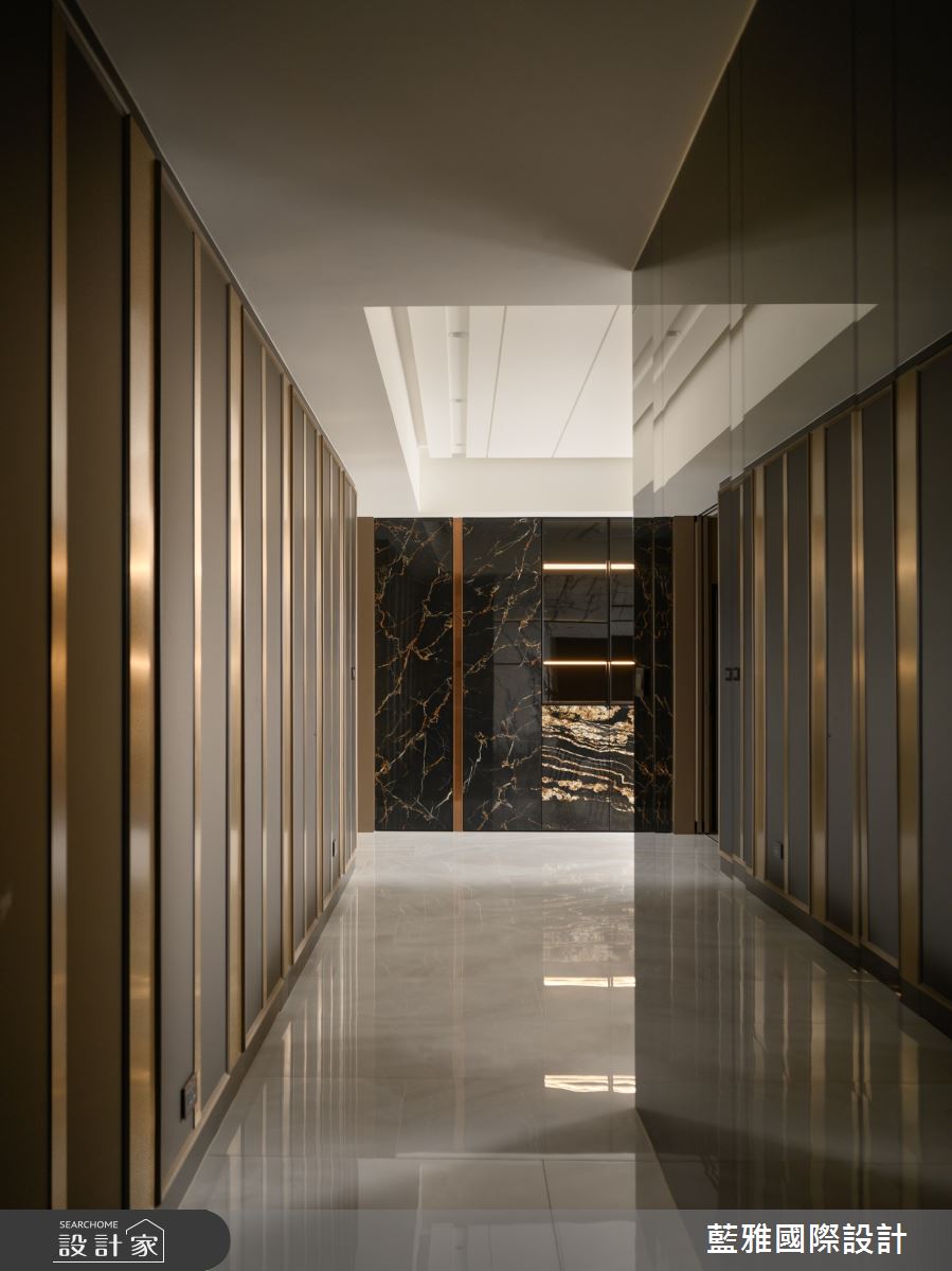 120坪毛胚屋＿混搭風走廊案例圖片＿藍雅國際設計＿藍雅_幾何樂章之7