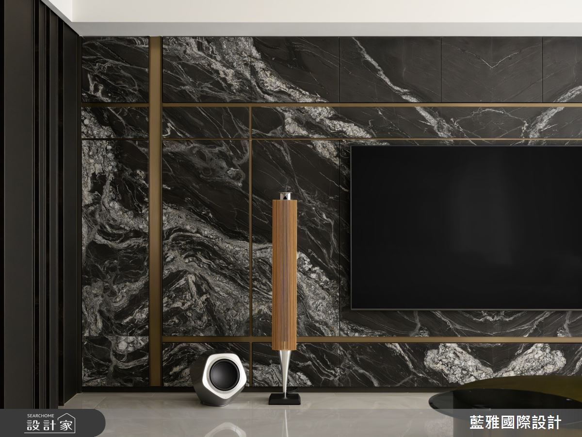 120坪毛胚屋＿混搭風客廳案例圖片＿藍雅國際設計＿藍雅_幾何樂章之4