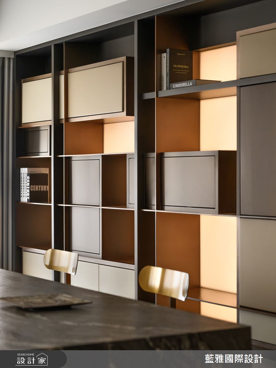 120坪毛胚屋＿混搭風書房案例圖片＿藍雅國際設計＿藍雅_幾何樂章之11