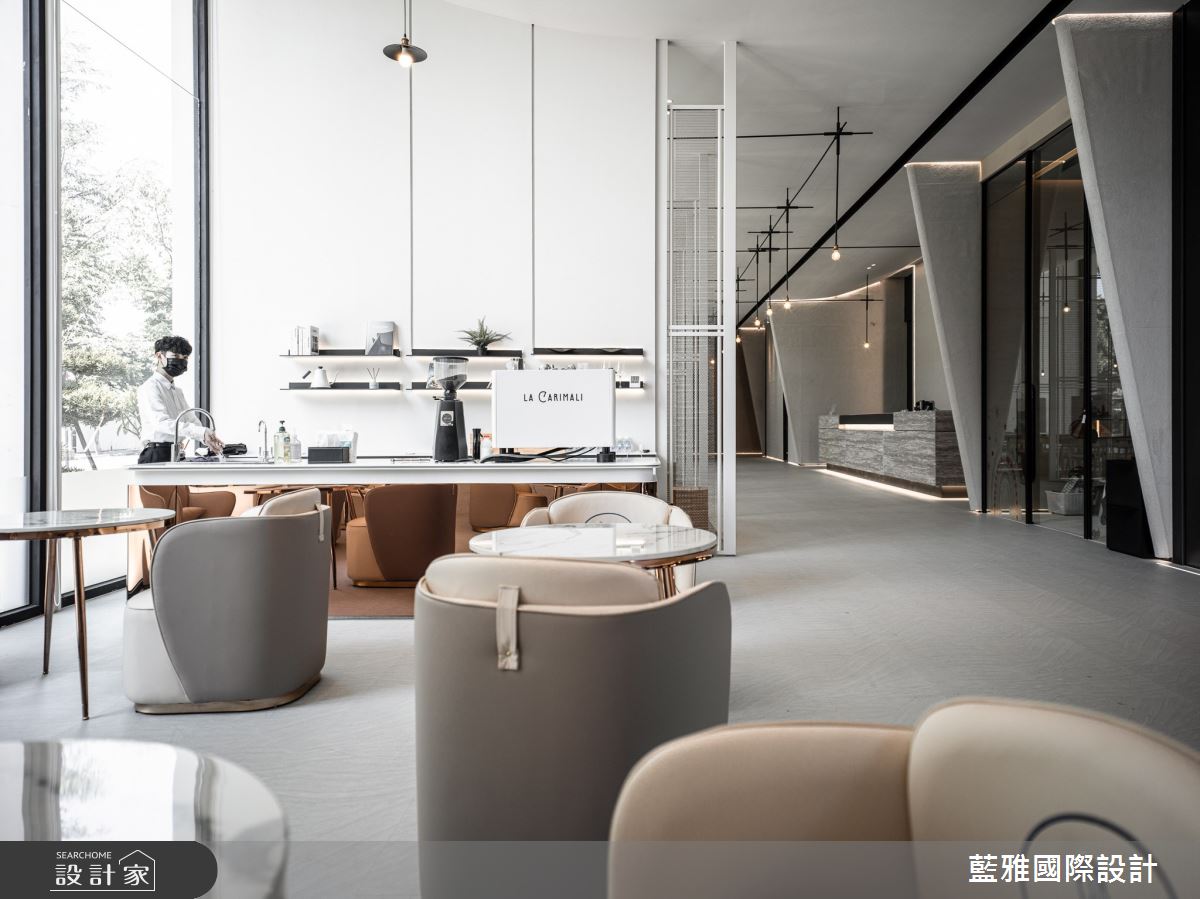 238坪＿現代人文風商業空間案例圖片＿藍雅國際設計＿藍雅_大華開朗接待中心DELPHA JOYFUL之5