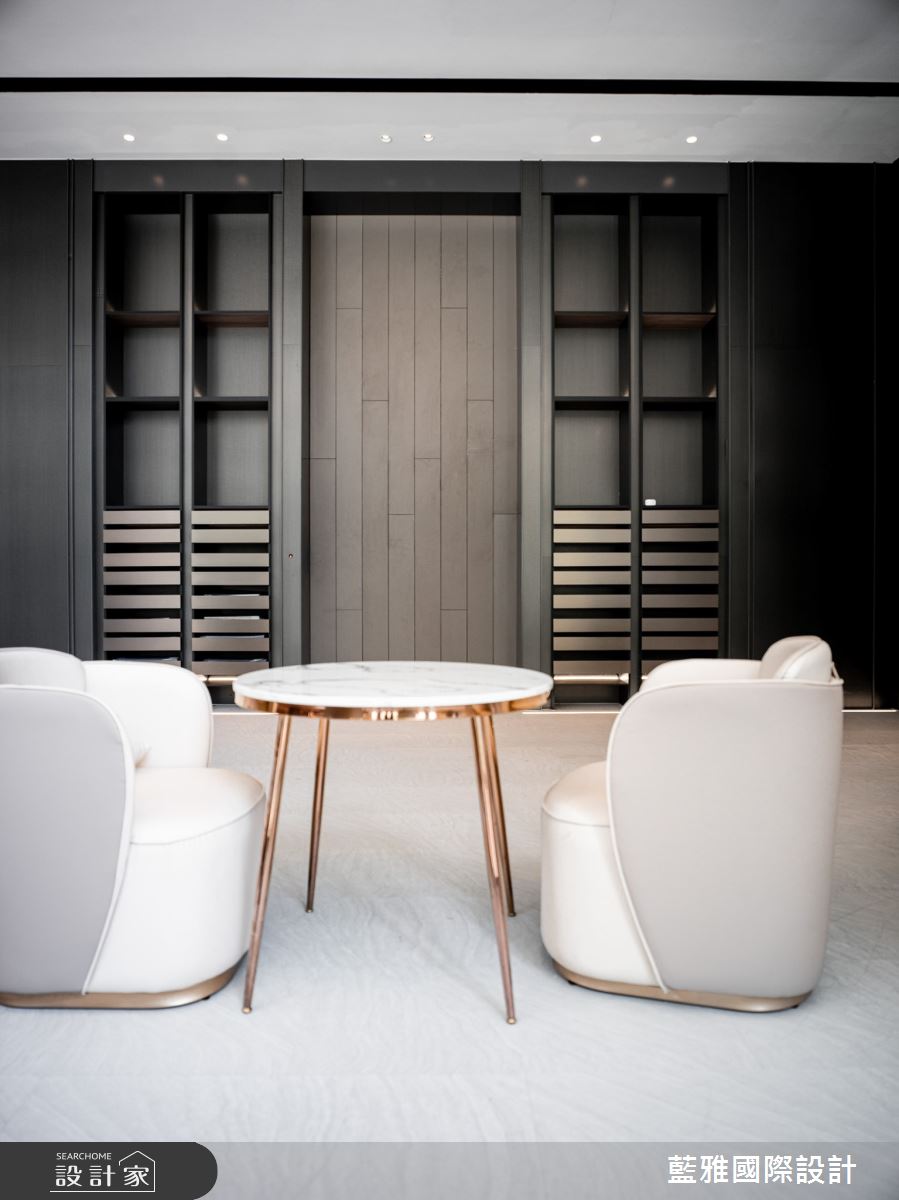 238坪＿現代人文風商業空間案例圖片＿藍雅國際設計＿藍雅_大華開朗接待中心DELPHA JOYFUL之25