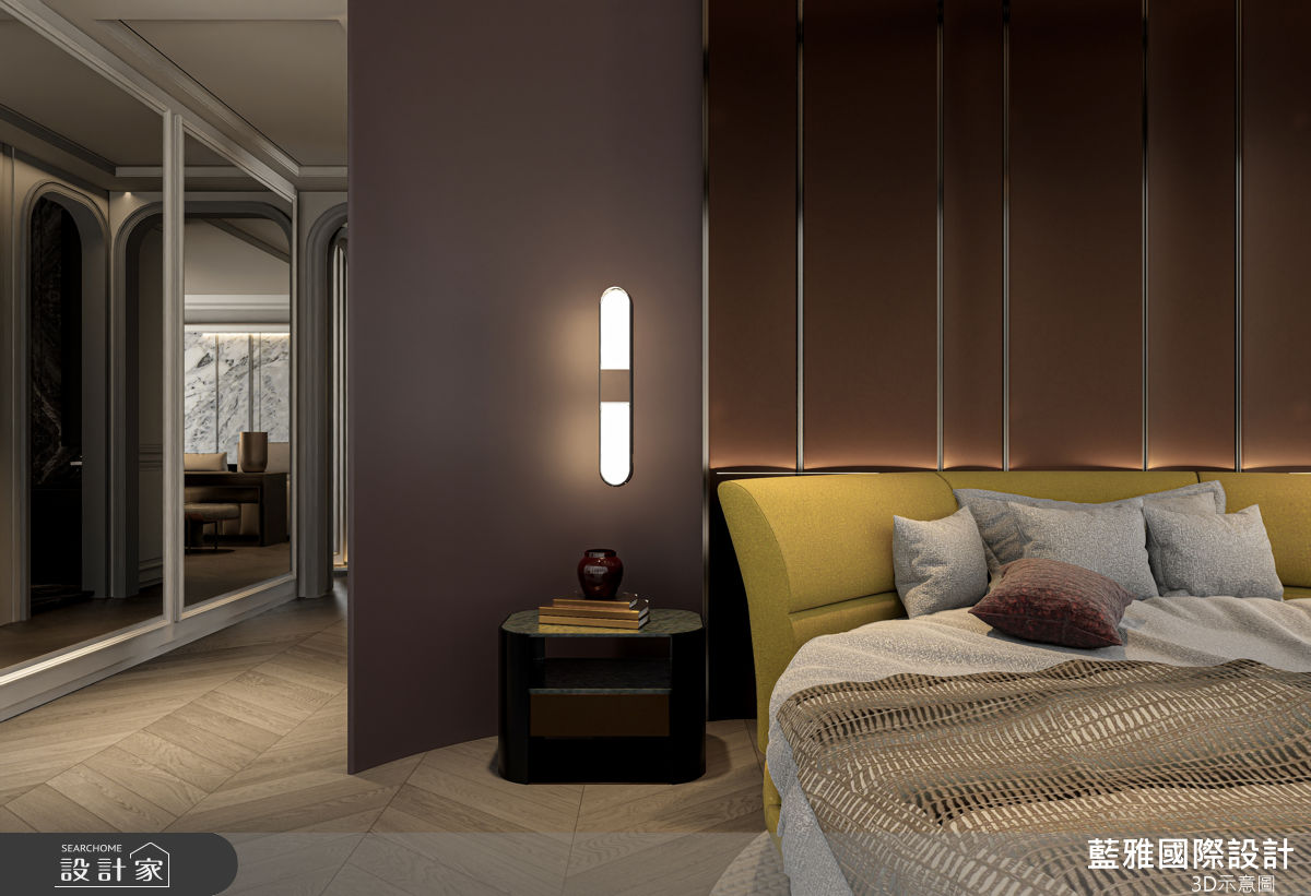 38坪新成屋(5年以下)＿現代風臥室案例圖片＿藍雅國際設計＿藍雅_上曜國王湖A1之18