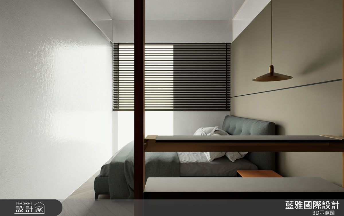 27坪新成屋(5年以下)＿現代風臥室案例圖片＿藍雅國際設計＿藍雅_善化白京A2之10