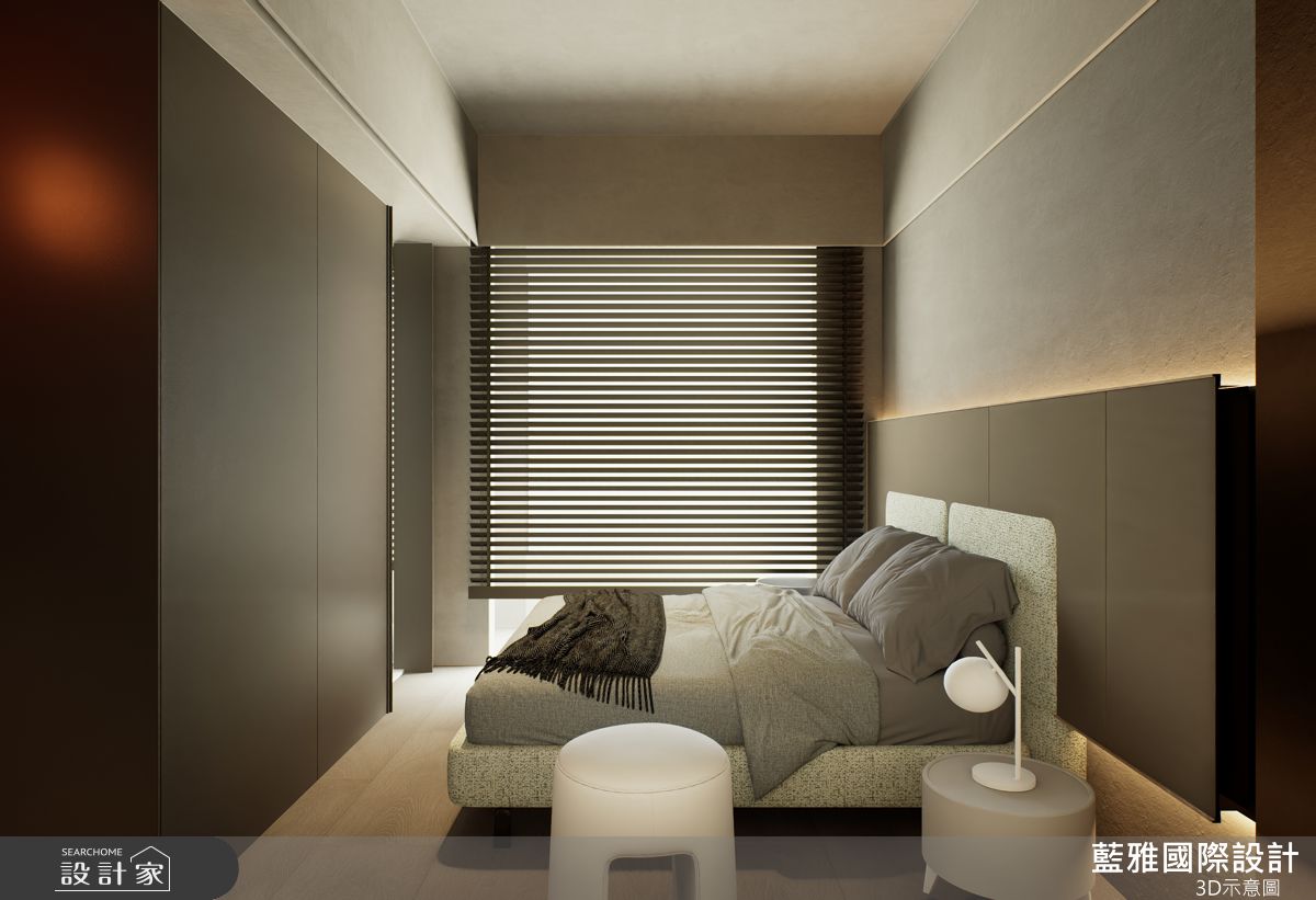 23坪新成屋(5年以下)＿現代風臥室案例圖片＿藍雅國際設計＿藍雅_善化白京A6之14