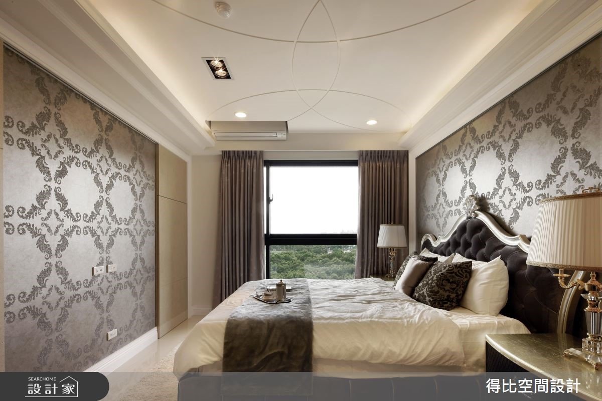 50坪新成屋(5年以下)＿新古典臥室客房案例圖片＿得比空間設計有限公司＿得比_01之10