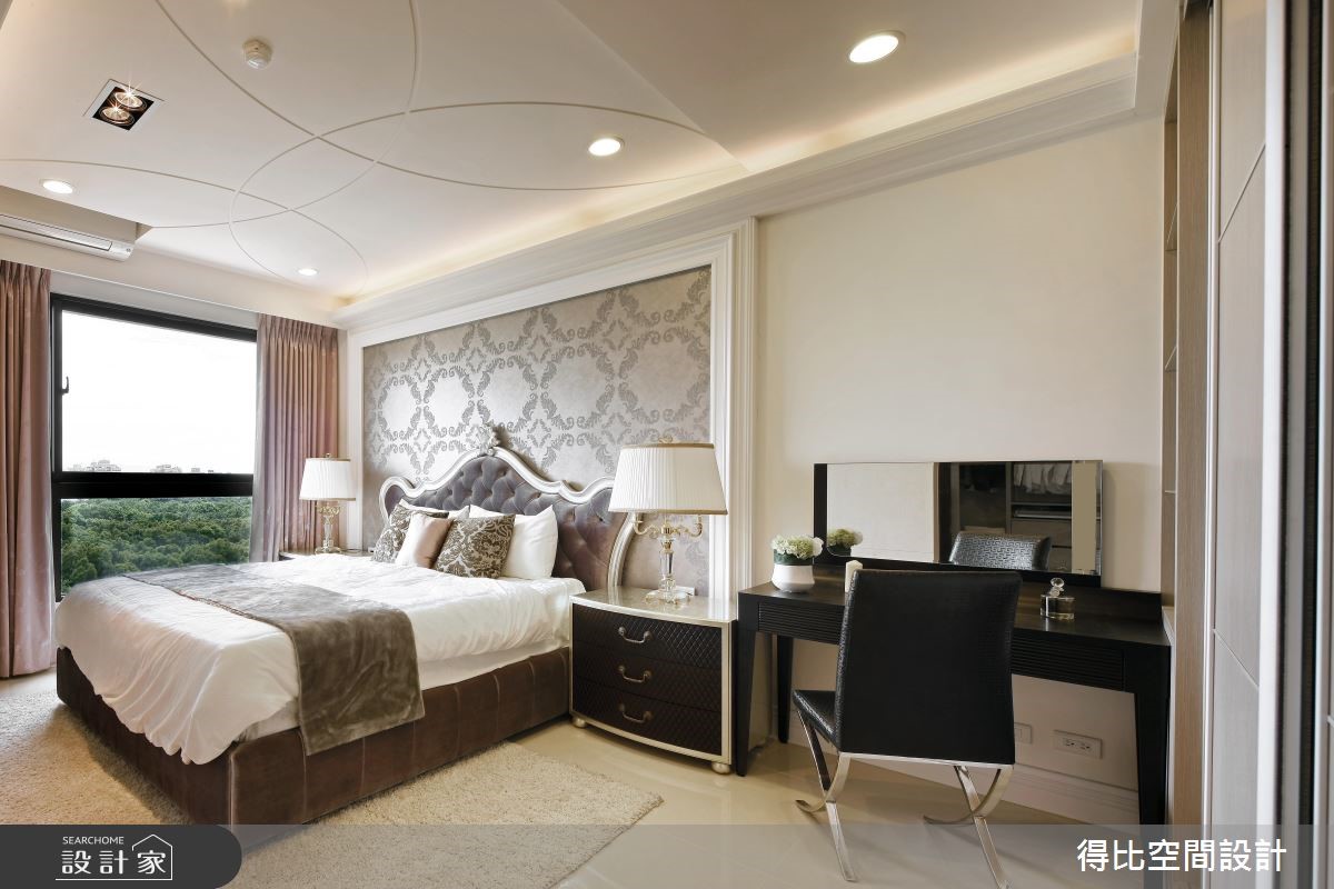 50坪新成屋(5年以下)＿新古典臥室客房案例圖片＿得比空間設計有限公司＿得比_01之9
