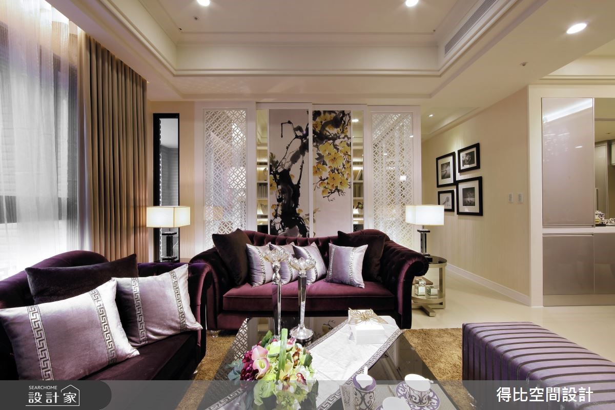 40坪新成屋(5年以下)＿新古典客廳案例圖片＿得比空間設計有限公司＿得比_03之4442