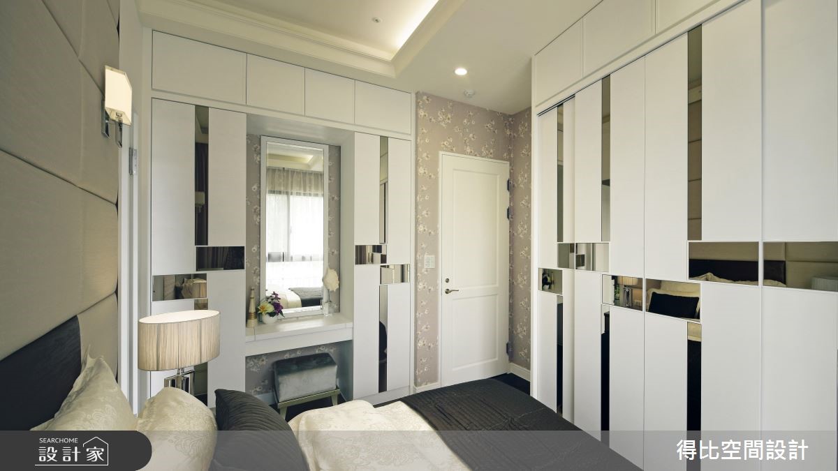 40坪新成屋(5年以下)＿新古典臥室客房案例圖片＿得比空間設計有限公司＿得比_03之20