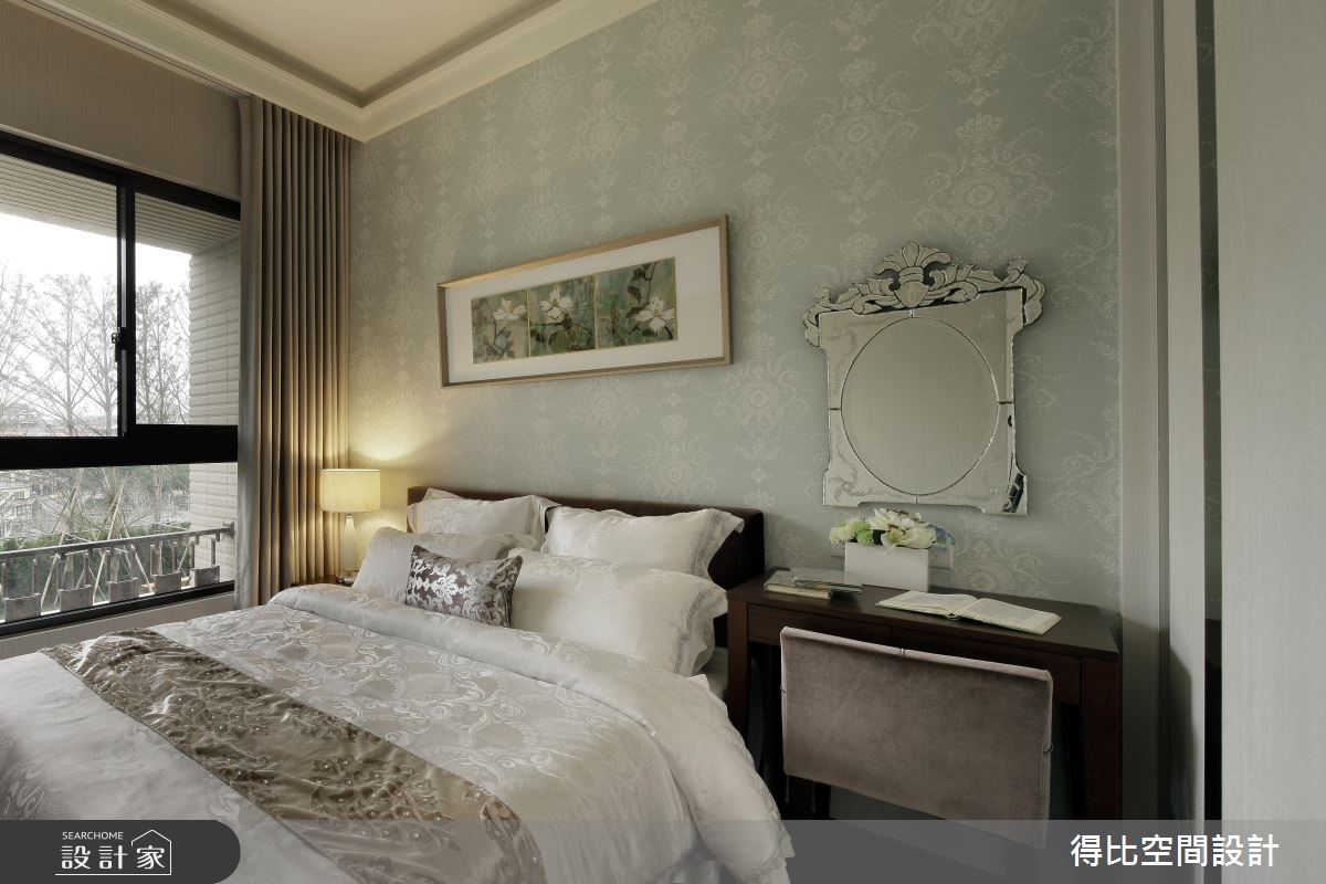40坪新成屋(5年以下)＿新古典臥室客房案例圖片＿得比空間設計有限公司＿得比_03之4446