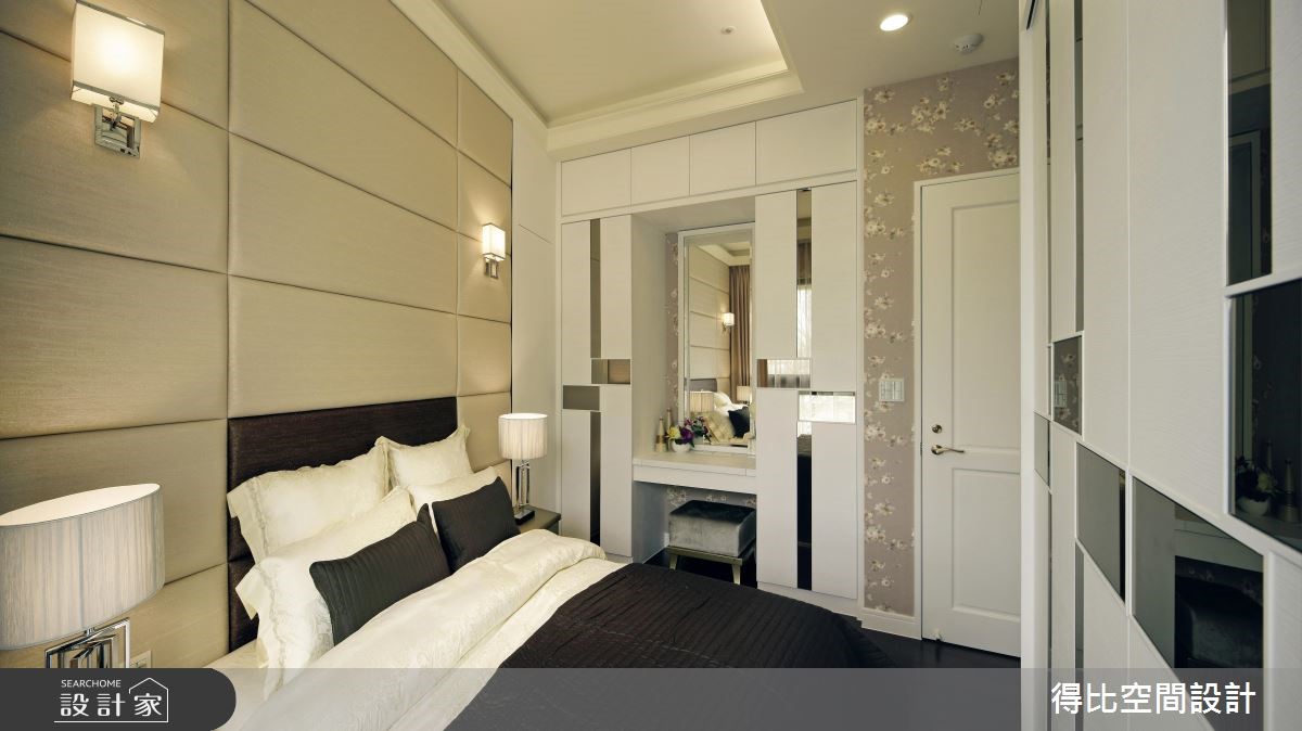 40坪新成屋(5年以下)＿新古典臥室客房案例圖片＿得比空間設計有限公司＿得比_03之19