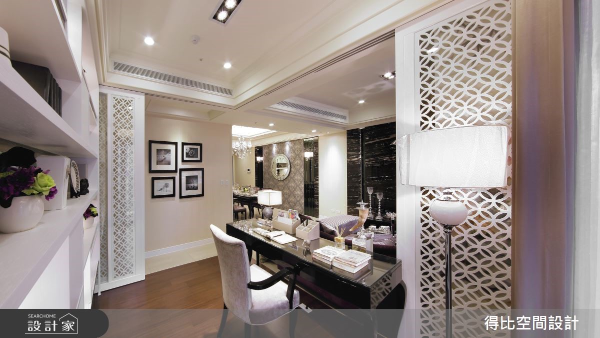 40坪新成屋(5年以下)＿新古典書房案例圖片＿得比空間設計有限公司＿得比_03之4443