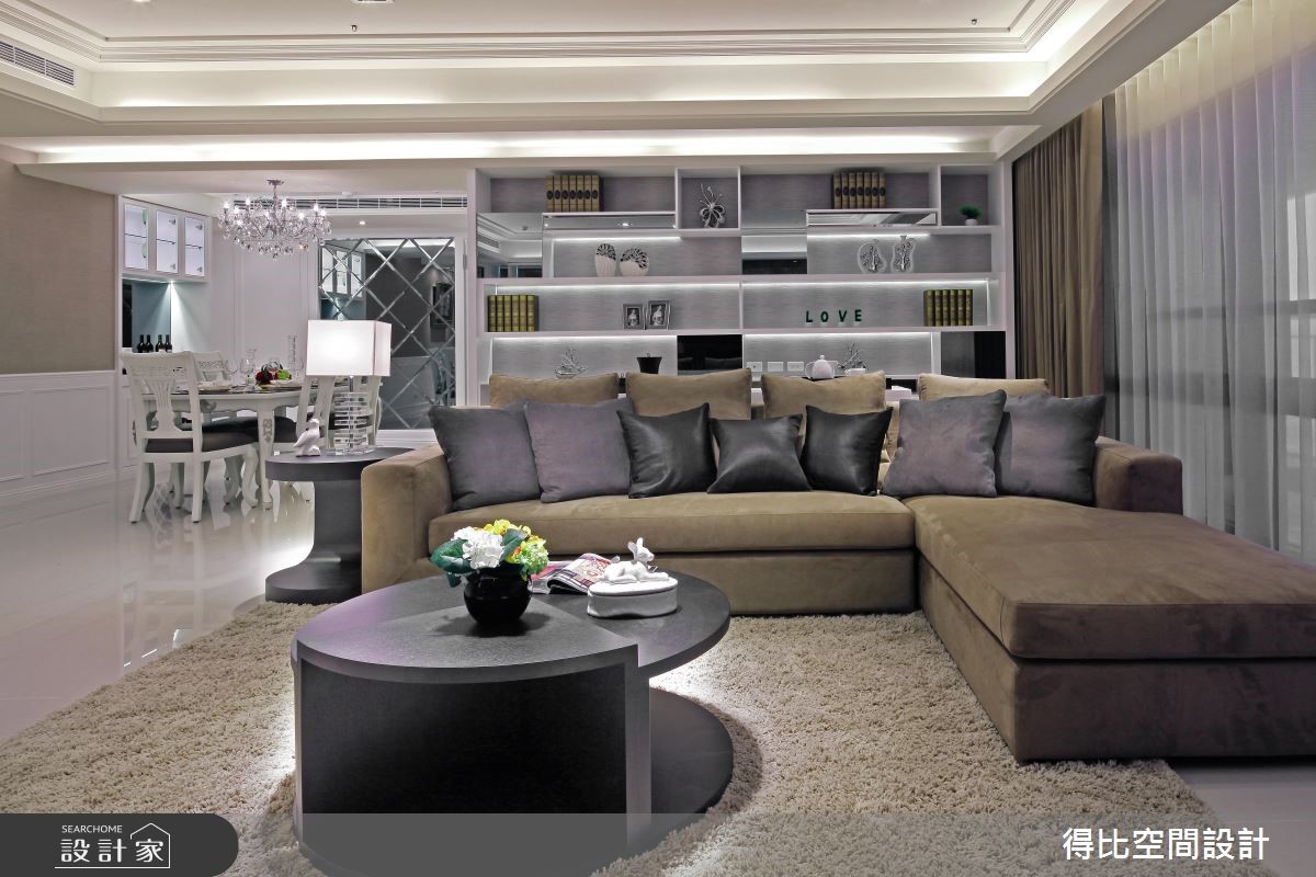 50坪新成屋(5年以下)＿新古典客廳案例圖片＿得比空間設計有限公司＿得比_04之3