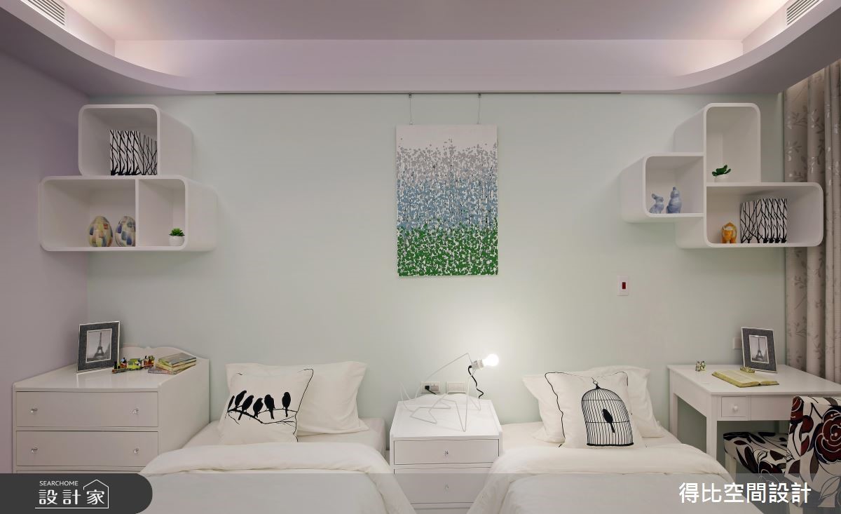 50坪新成屋(5年以下)＿新古典臥室案例圖片＿得比空間設計有限公司＿得比_04之12
