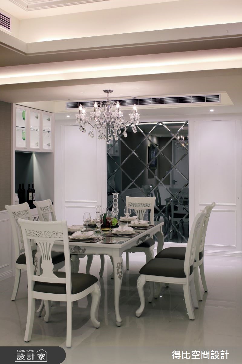 50坪新成屋(5年以下)＿新古典餐廳案例圖片＿得比空間設計有限公司＿得比_04之8