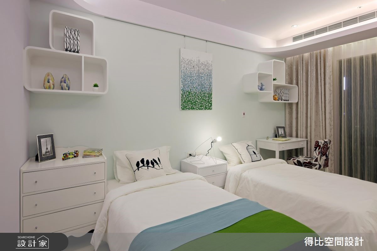 50坪新成屋(5年以下)＿新古典臥室案例圖片＿得比空間設計有限公司＿得比_04之11