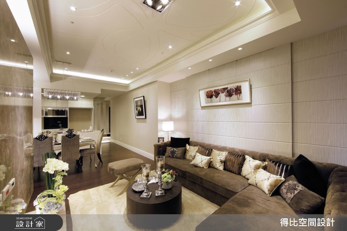 27坪新成屋(5年以下)＿現代風客廳案例圖片＿得比空間設計有限公司＿得比_05之4