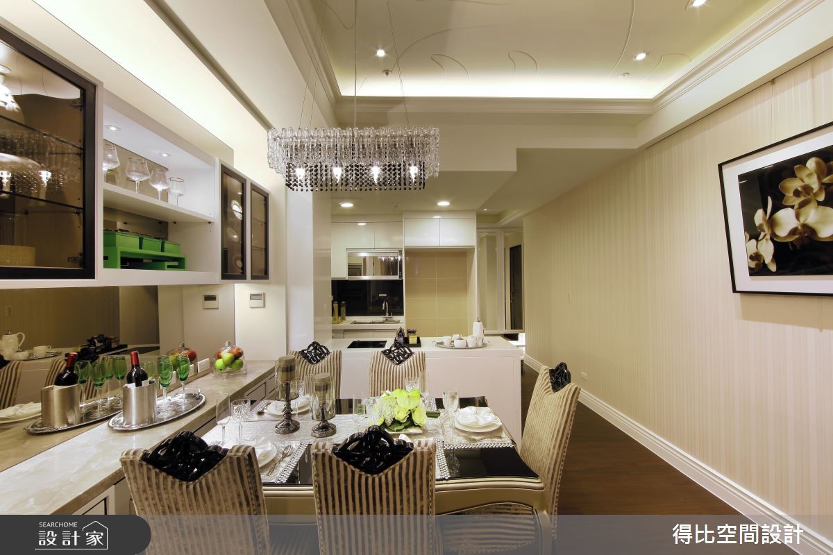 27坪新成屋(5年以下)＿現代風餐廳案例圖片＿得比空間設計有限公司＿得比_05之6