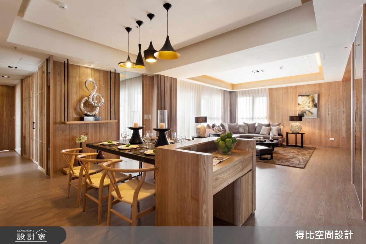 50坪新成屋(5年以下)＿休閒風餐廳案例圖片＿得比空間設計有限公司＿得比_06之6
