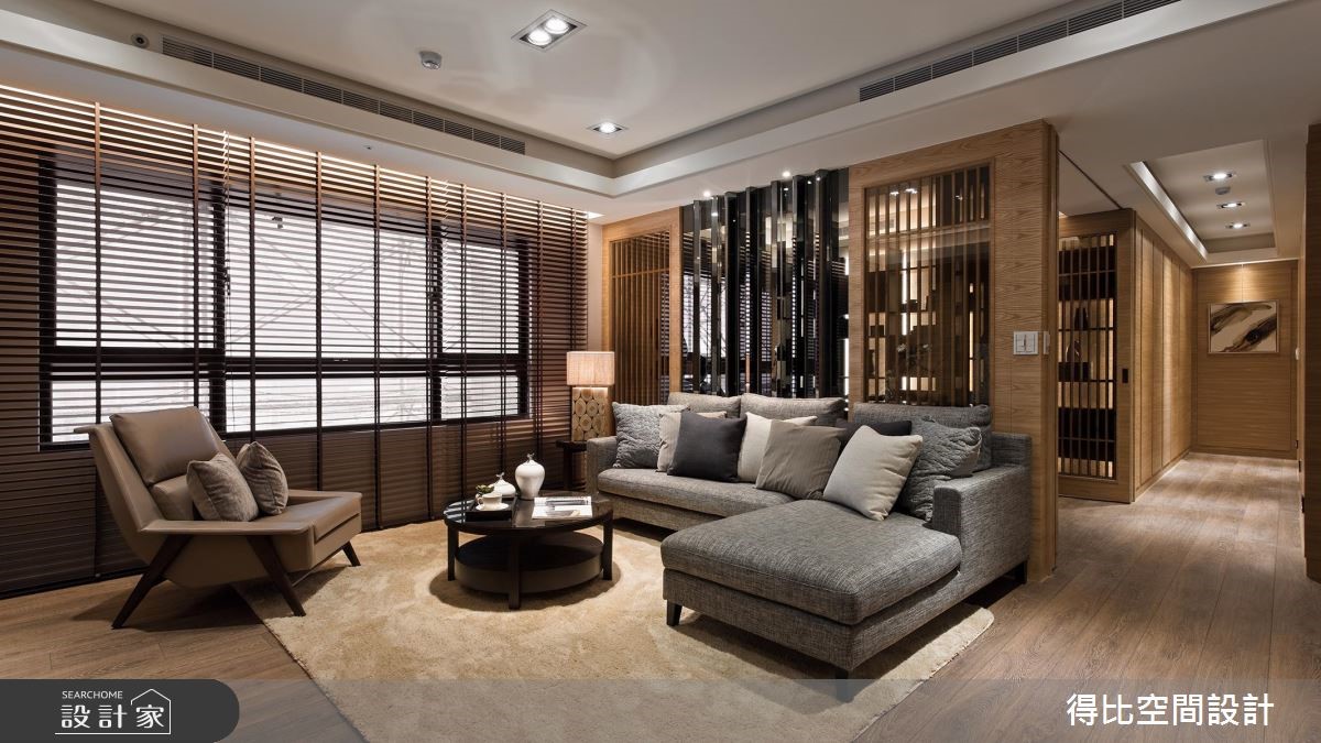 42坪新成屋(5年以下)＿現代風客廳案例圖片＿得比空間設計有限公司＿得比_08之4