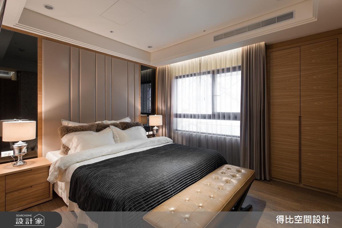 42坪新成屋(5年以下)＿現代風臥室客房案例圖片＿得比空間設計有限公司＿得比_08之16