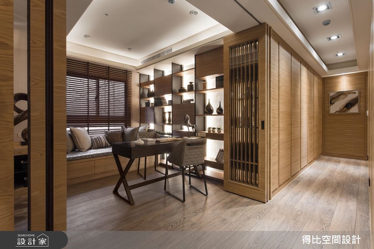 42坪新成屋(5年以下)＿現代風書房案例圖片＿得比空間設計有限公司＿得比_08之12