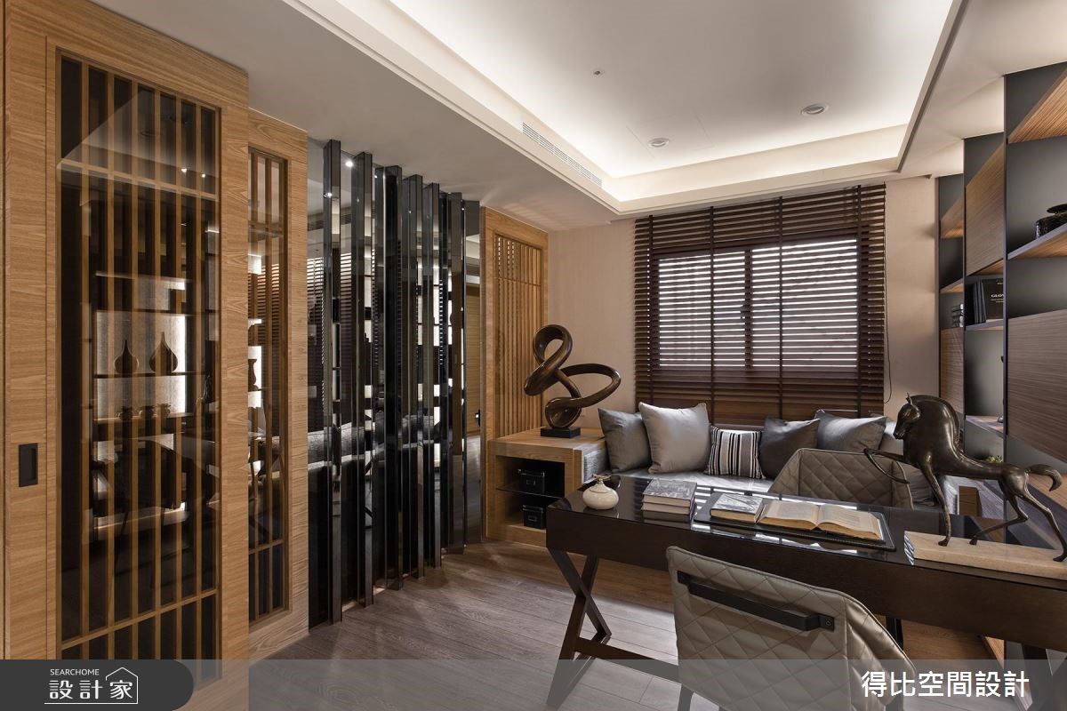 42坪新成屋(5年以下)＿現代風書房案例圖片＿得比空間設計有限公司＿得比_08之13
