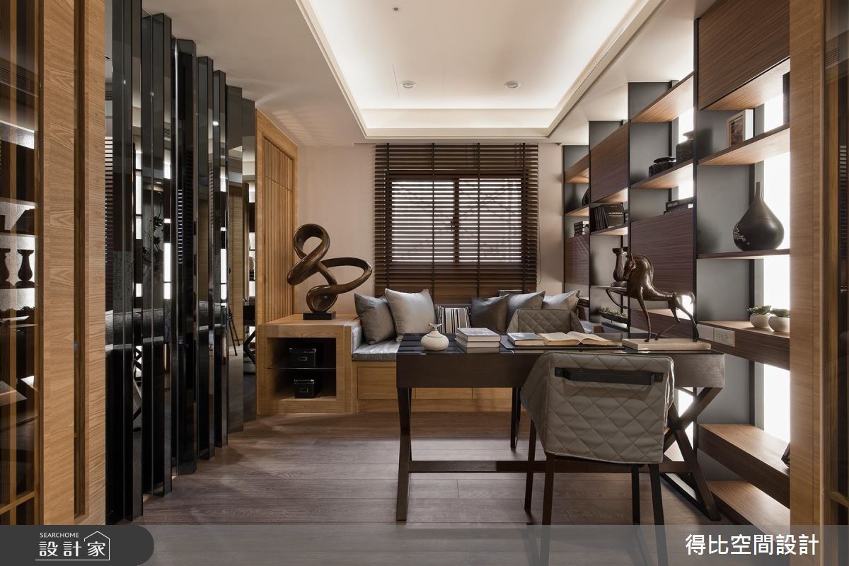42坪新成屋(5年以下)＿現代風書房案例圖片＿得比空間設計有限公司＿得比_08之14