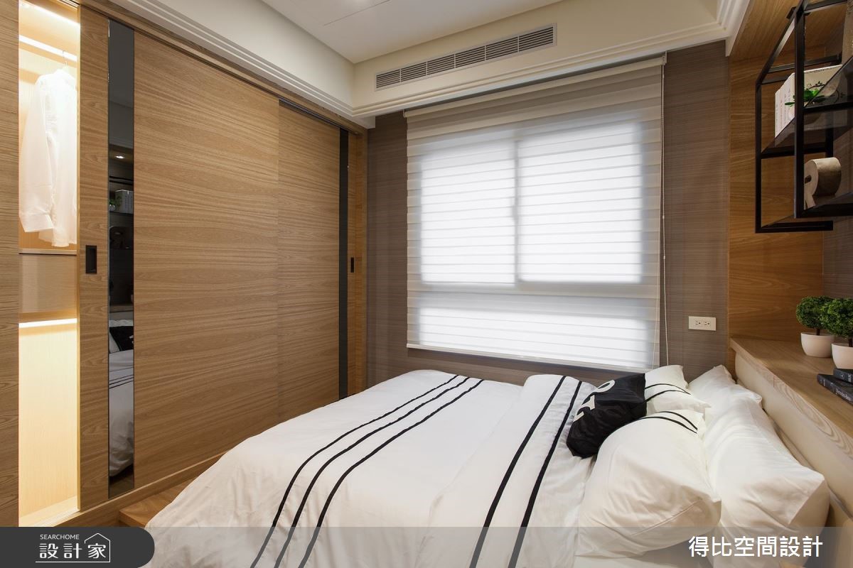 42坪新成屋(5年以下)＿現代風臥室客房案例圖片＿得比空間設計有限公司＿得比_08之21
