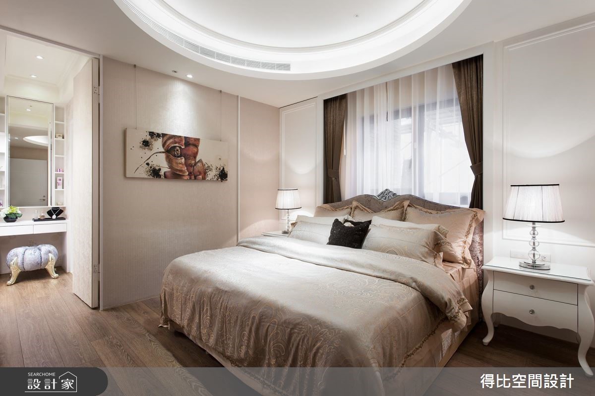 42坪新成屋(5年以下)＿美式風臥室客房案例圖片＿得比空間設計有限公司＿得比_09之13