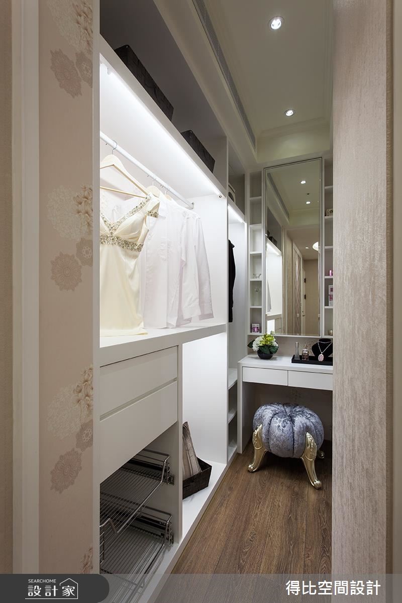 42坪新成屋(5年以下)＿美式風更衣間案例圖片＿得比空間設計有限公司＿得比_09之15