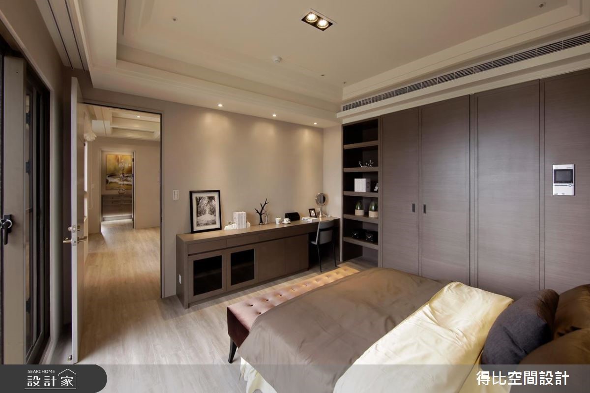 80坪新成屋(5年以下)＿現代風臥室客房案例圖片＿得比空間設計有限公司＿得比_10之12