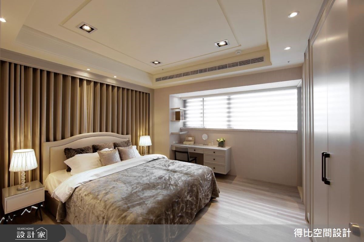 80坪新成屋(5年以下)＿現代風臥室客房案例圖片＿得比空間設計有限公司＿得比_10之9