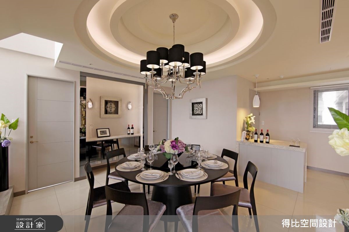 80坪新成屋(5年以下)＿現代風餐廳案例圖片＿得比空間設計有限公司＿得比_10之7