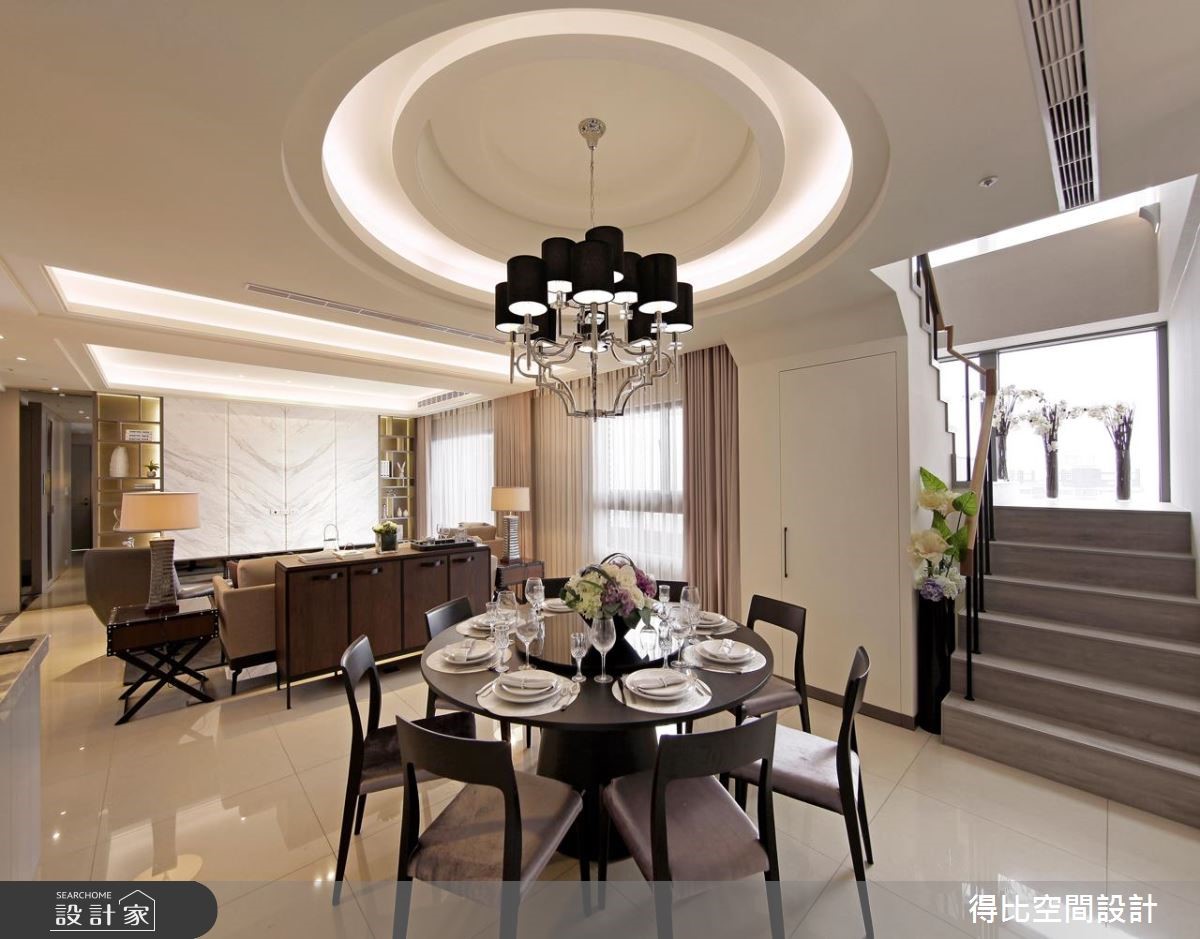 80坪新成屋(5年以下)＿現代風餐廳案例圖片＿得比空間設計有限公司＿得比_10之8