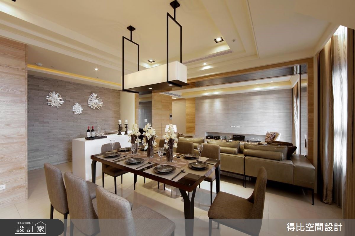 70坪新成屋(5年以下)＿簡約風餐廳案例圖片＿得比空間設計有限公司＿得比_11之6