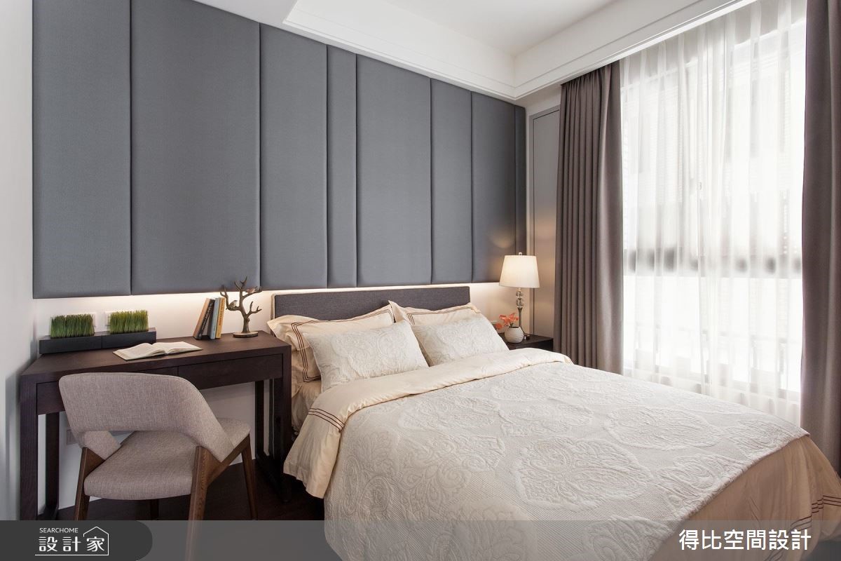 30坪新成屋(5年以下)＿現代風臥室客房案例圖片＿得比空間設計有限公司＿得比_12之13