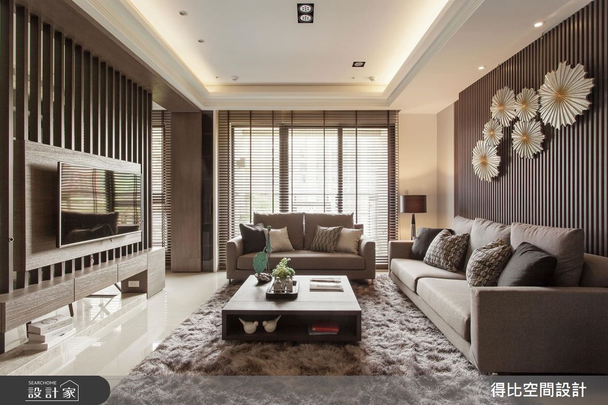 30坪新成屋(5年以下)＿現代風客廳案例圖片＿得比空間設計有限公司＿得比_12之3