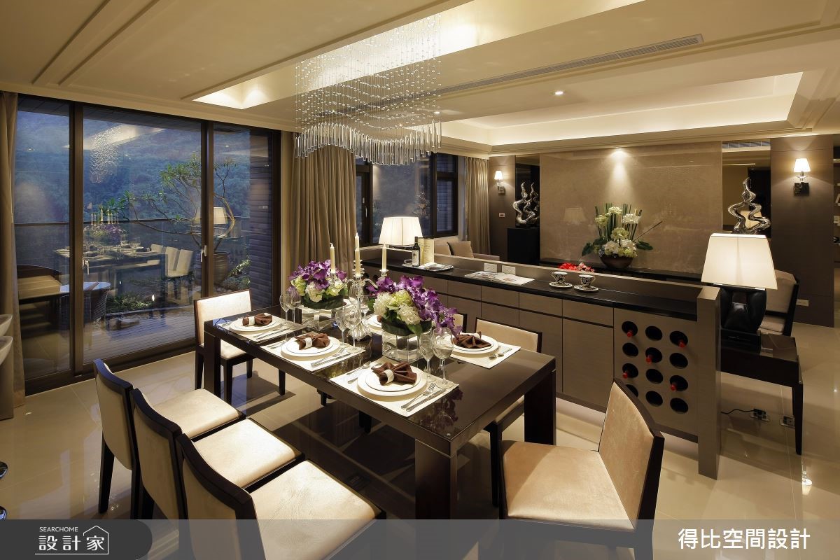 50坪新成屋(5年以下)＿現代風餐廳案例圖片＿得比空間設計有限公司＿得比_13之5