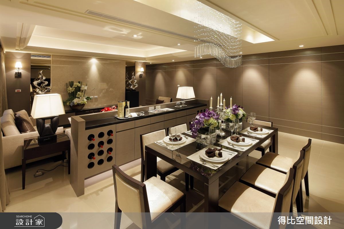 50坪新成屋(5年以下)＿現代風餐廳案例圖片＿得比空間設計有限公司＿得比_13之4