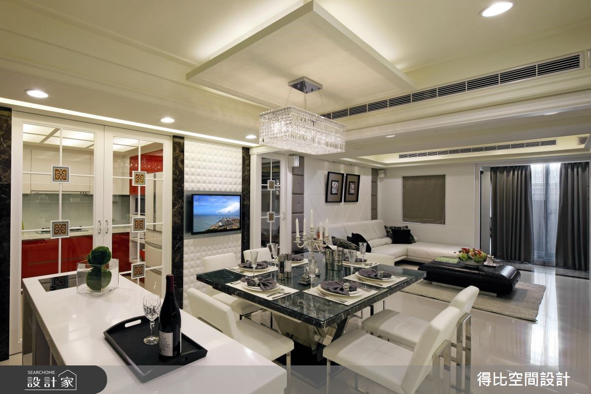 45坪老屋(16~30年)＿現代風餐廳吧檯案例圖片＿得比空間設計有限公司＿得比_15之5