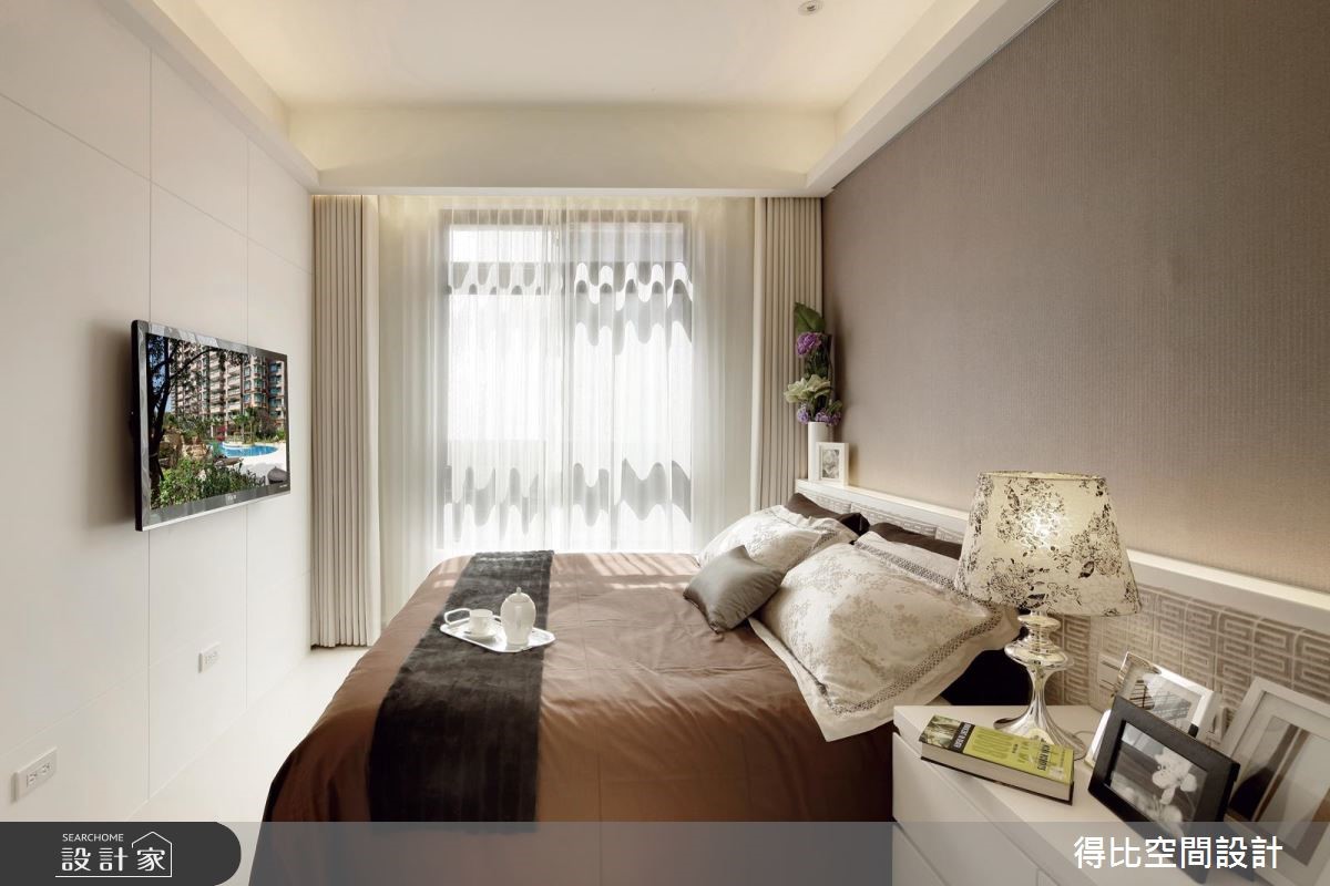 25坪新成屋(5年以下)＿現代風臥室客房案例圖片＿得比空間設計有限公司＿得比_16之9
