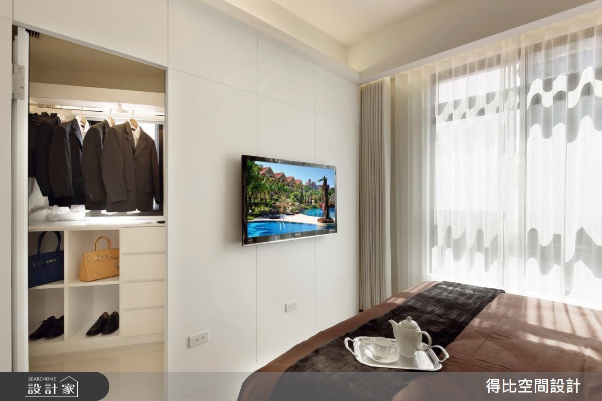25坪新成屋(5年以下)＿現代風更衣間案例圖片＿得比空間設計有限公司＿得比_16之11
