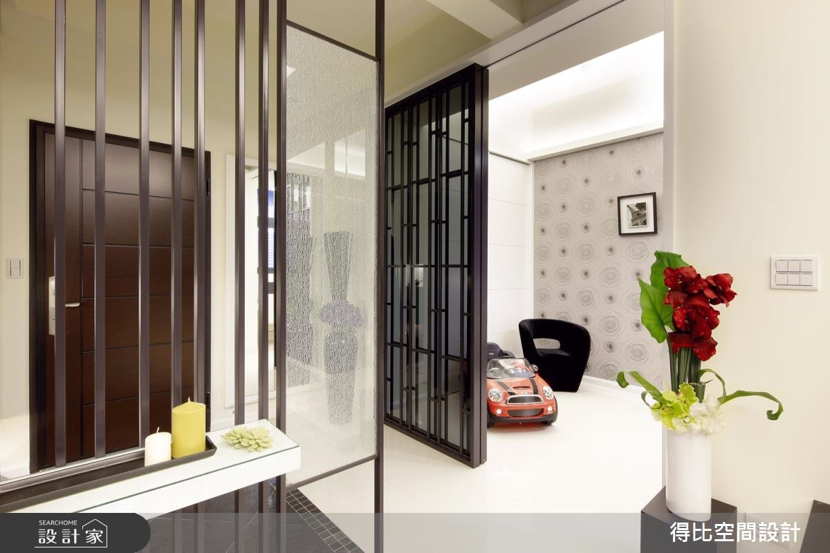 25坪新成屋(5年以下)＿現代風玄關案例圖片＿得比空間設計有限公司＿得比_16之6