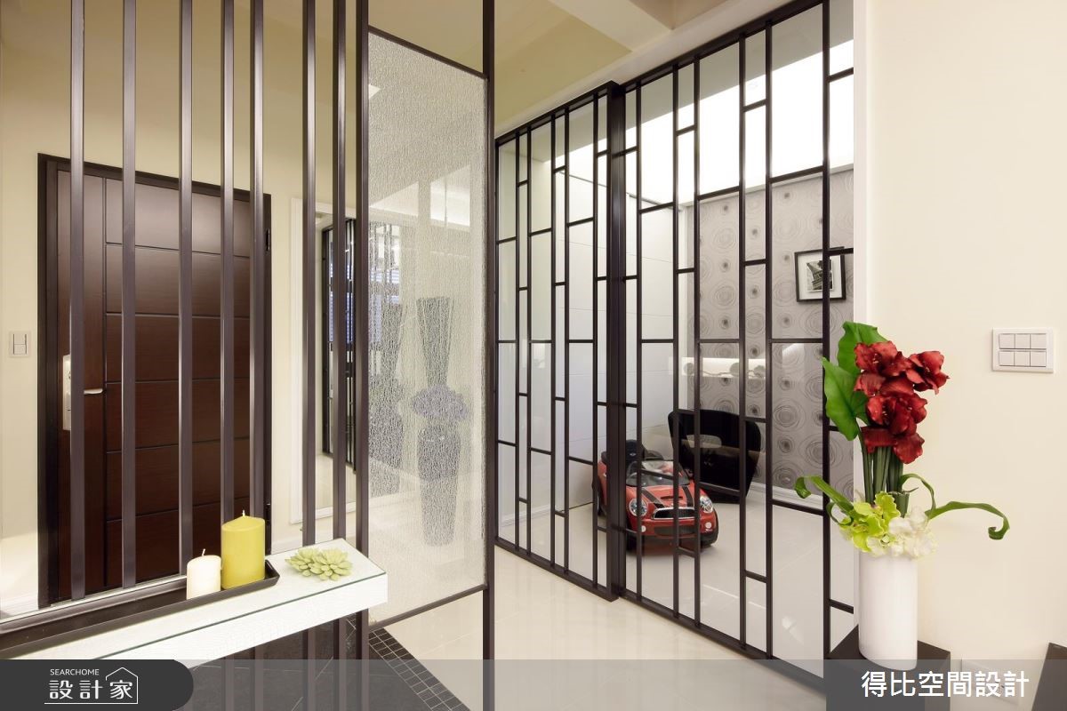25坪新成屋(5年以下)＿現代風玄關案例圖片＿得比空間設計有限公司＿得比_16之5