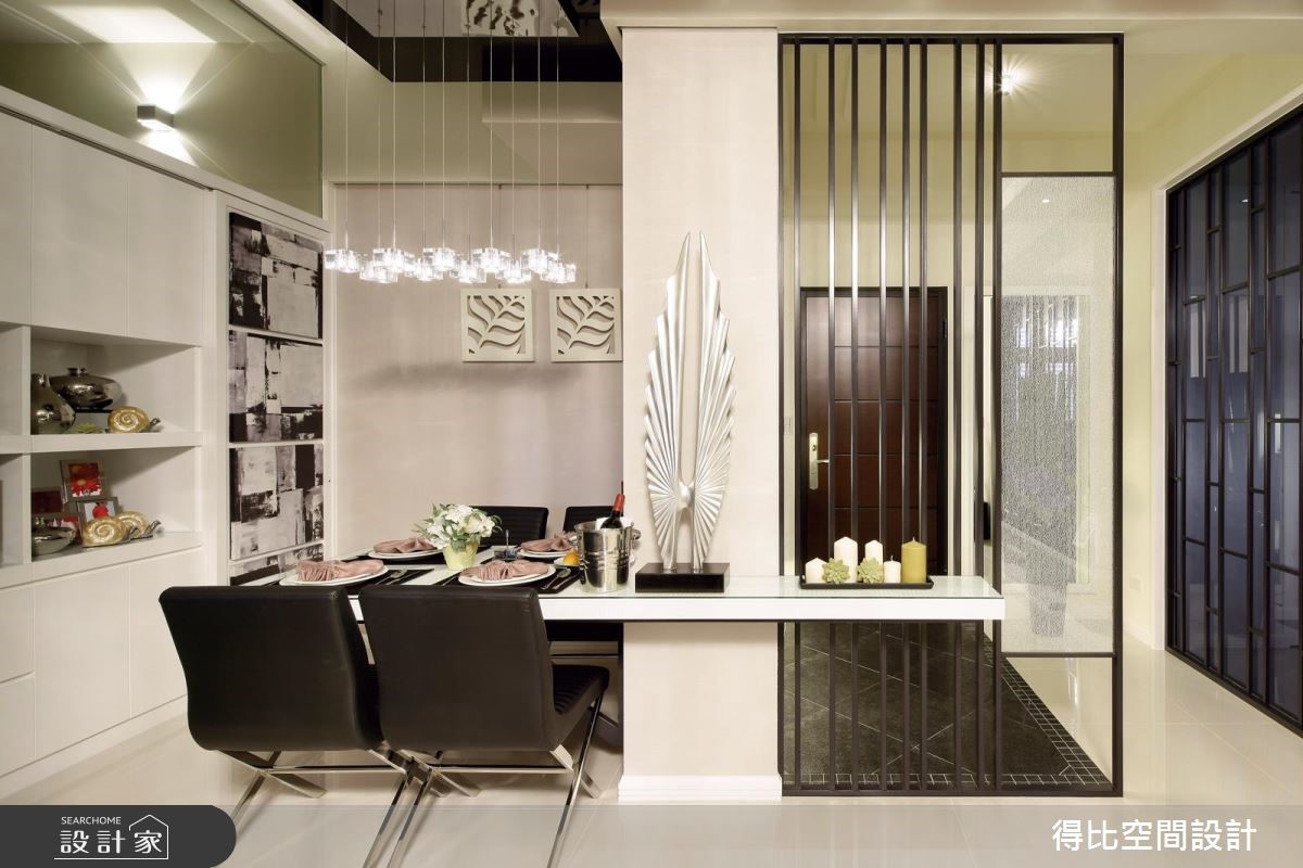 25坪新成屋(5年以下)＿現代風玄關餐廳案例圖片＿得比空間設計有限公司＿得比_16之4