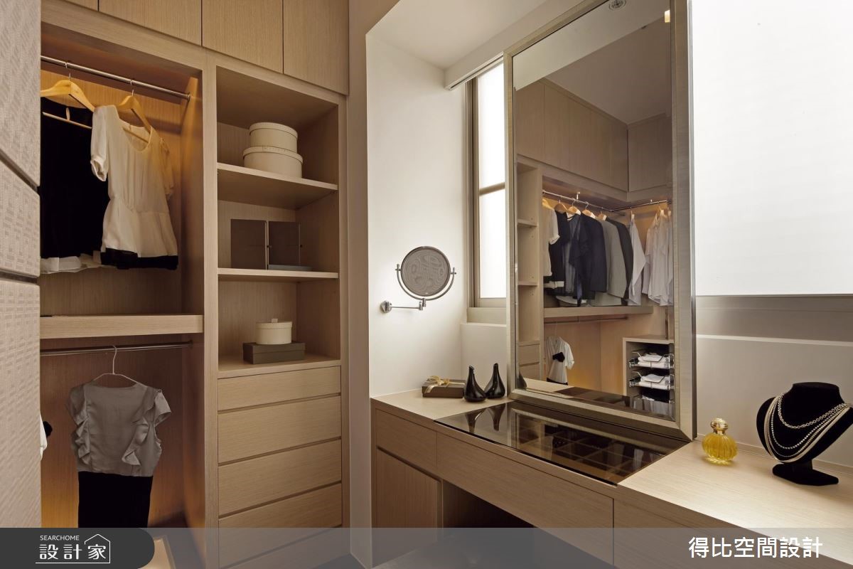 65坪新成屋(5年以下)＿現代風更衣間案例圖片＿得比空間設計有限公司＿得比_17之9